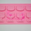 Small Hello Kitty Two Designs Silicone Mold