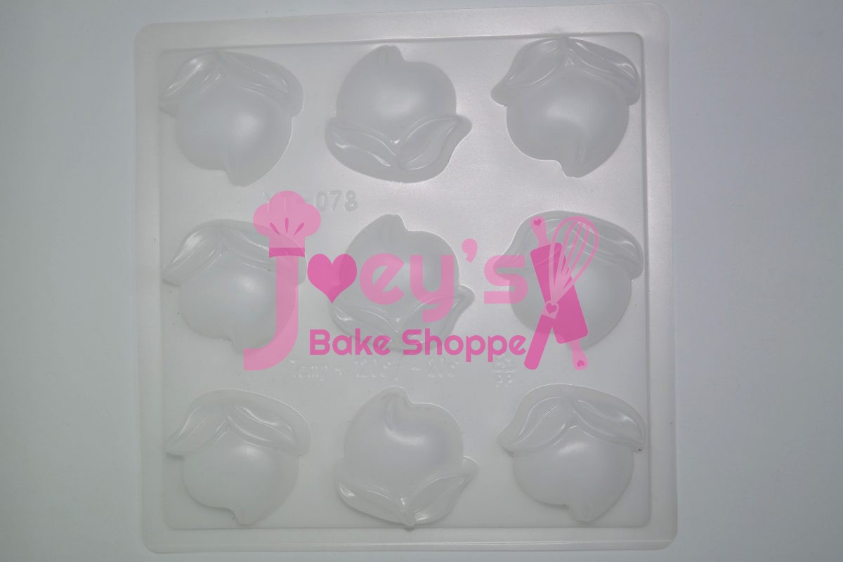 Longevity Peach Shou Tao Plastic Mold – Joey's Bake Shoppe